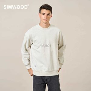 Heren Hoodies Sweatshirts SIMWOOD 2023 Herfst Winter Nieuwe Basic Sweatshirts Heren Plus Size Hoodies Hoge Kwaliteit Pulloverszln231108