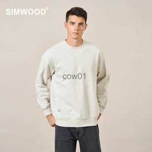 Sweats à capuche pour hommes Sweatshirts SIMWOOD 2023 Automne Hiver Nouveaux Sweatshirts de base Hommes Grande taille Sweats à capuche Pulls de haute qualité J231014