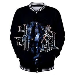 Sweats à capuche pour hommes Sweatshirts Solo Leveling Veste 3D Unisexe Survêtement Baseball Vestes Femmes Hommes Harajuku Streetwear 2023 Coréen Anime Vêtement