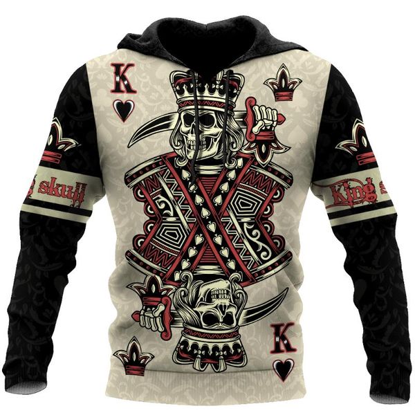 Sudaderas con capucha para hombre, sudaderas con capucha de marca de primavera y otoño, moda informal con estampado 3D de muerte, camisa con cremallera, chaqueta deportiva Unisex KL02