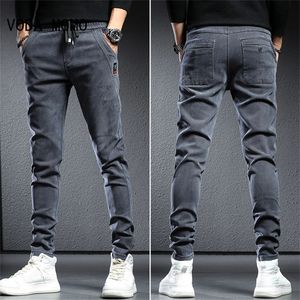 Sweats à capuche pour hommes sweats printemps été noir gris Cargo Jeans hommes Streetwear Denim survêtement pantalon Baggy Harem Jean pantalon cargo pants men jeans 231018