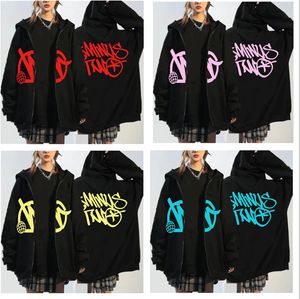 Heren Hoodies Sweatshirts Streetwear Retro Grafische Brief Print Unisex Harajuku Casual Hoodie Mannen Vrouwen Rits Jassen Hip Hop Capuchon