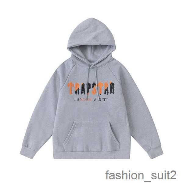 Sweats à capuche pour hommes Sweatshirts Stussys Trapstar Haute Qualité Mens Casual Brodé Femmes Sweat à capuche London Shooters Survêtement Designer 2023s 5 PR61