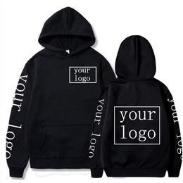 Herenhoodies Sweatshirts Stijl Aangepaste hoodie Diy Tekst Paar Vrienden Familie Afbeelding Afdrukken Kleding Aangepaste Sport Vrije tijd Trui Maat Xs-4Xl 230920