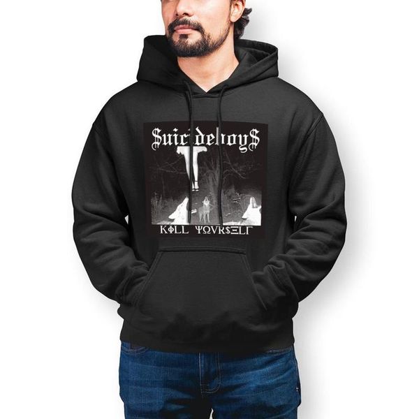 Sudaderas con capucha para hombre Sudaderas Suicideboys Untitled Sudadera con capucha de algodón Fresco al aire libre Jersey largo para hombre Otoño de gran tamañoHombresHombresHombres