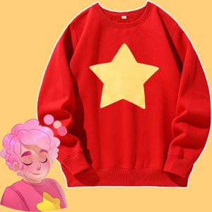 Heren Hoodies Sweatshirts Sweatshirt Men 2022 Hoodies Gedrukt Steven Universe Star Patroon Fashion Men's Sportswear Casual Harajuku Tracksuits K-Pop Brand T221008