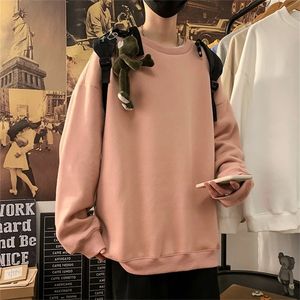 Heren Hoodies Sweatshirts Sweatshirt Mens Zwart Witte Hip Hop Punk Pullover Streetwear Casual Mode Kleding Oversized Koreaanse Harajuku 220919