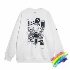 Sweats à capuche pour hommes Sweatshirts Sweatshirts Hommes Femme Manga Femme Imprimer Crewneck CAV EMPT Sweat à capucheyolq