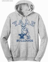 Heren Hoodies Sweatshirts Tee Luv YALE Hoodie - Gelicenseerde Yale Bulldog Pullover Hoodie Herfst Fleece Hoody Mode Zakkleding Mode Casual Swetshirt T230719