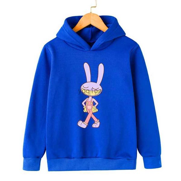 Sweats à capuche pour hommes Sweatshirts THE AMAZING DIGITAL CIRCUS Jax unisexe Kawaii sweats à capuche femme Harajuku sweat unisexe populaire polaire pulls impression vêtements