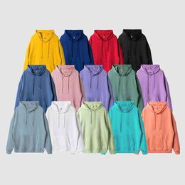 Sweats à capuche pour hommes Sweatshirts TION T-shirts à capuche basiques unisexe multicolore classique coupe régulière t-shirts légers hommes 260gsm pulls assortis