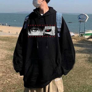 Sudaderas con capucha para hombre Tokyo Ghoul Man Hoodie Hip Hop Pullovers Top Spring and Autumn Anime G221008