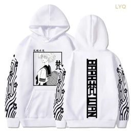 Sweats à capuche pour hommes Sweatshirts Tokyo Revengers Japonais Anime Senju Kawaragi Imprimer Survêtements Hommes Femmes Sweat à capuche surdimensionné Harajuku Pull GH8J