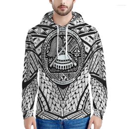 Sweats à capuche pour hommes Sweat-shirts Tonga Motif personnalisé Vendre l'impression polynésienne Hommes Personnalisez votre conception Pull surdimensionné standard