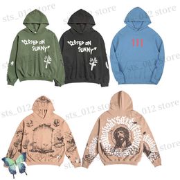 Heren Hoodies Sweatshirts US Size Mannen Vrouwen High Street Hoodies Hiphop Street Casual Losse Trui Paar Hoody T230921