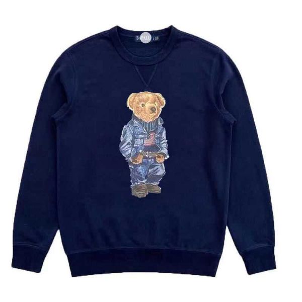 Sweats à capuche pour hommes Sweatshirts Taille américaine Polo Bear Sweat à capuche rouge pour hommes en gros, plus la taille des vêtements Sweat-shirts Survêtements Chemises Hommes Manches longues 97ave