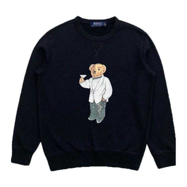 Sweats à capuche pour hommes Sweatshirts Taille américaine Polo Bear Sweat à capuche rouge Hommes en gros Plus Taille Vêtements Sweat-shirt Survêtements Chemises Hommes Manches longues TZ7T