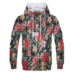 Heren Hoodies Sweatshirts Zeer interessante 3D Hoodie Mode Natuurlijke Landschap Lange Mouwen Hooded Sweatshirt Casual Wear