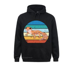 Sudaderas con capucha para hombre Vintage leopardo Gecko gráfico lindo mamá reptil Sudadera con capucha para hombre moda personalizada impresa