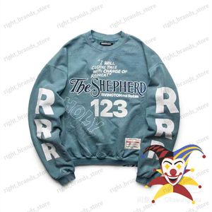 Sudaderas con capucha para hombre Vintage RRR123 Holy Club Sudaderas Hombre Mujer 1 1 Lavado de calidad superior RRR-123 Cuello redondo de gran tamaño con capucha T230707