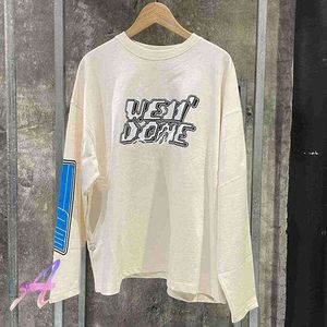 Wedone – sweat-shirt à capuche pour hommes, ample, à manches longues, avec lettres amusantes, nouvelle collection printemps et été