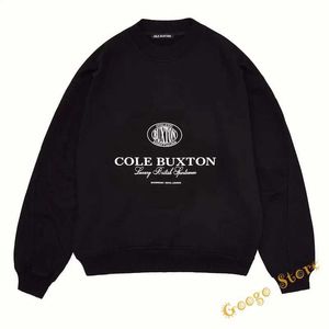 Heren Hoodies Sweatshirts Wit Zwart Letter Print Cole Buxton Pullover Hoodies Heren Dames Beste kwaliteit High Street Sweatshirts J240126