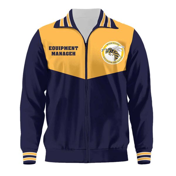 Sweats à capuche masculins Whs Yellowjackets Soccer Uniforme merch Jackets Jackets Shauna Shipman Men / femmes Sweat de baseball décontracté HKD230731