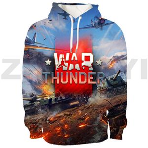 Hoodies voor heren Sweatshirts World Of Tanks 3D Hoodie Herenkleding Gerand Informeel Dagelijks Trainingspak Dames Anime Gedrukte truien Oversized Swea