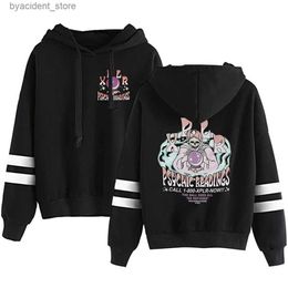 Sweats à capuche pour hommes Sweatshirts XPLR Lecture psychique Sam et Colby Sweat à capuche Barres parallèles sans poche Pull à manches longues Femmes Hommes Sweat-shirt Vêtements de mode L240315