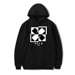 Heren Hoodies Sweatshirts Xplr Sam en Colby Hooded Streetwear Hoodie Sweatshirt Men/Women Gedrukt Casual kleding Menkledijen Y2K Kids Pu