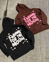 Heren Hoodies Sweatshirts Y2K Hoodie Harajuku Hip Hop Sweatshirt Mens 2023 Nieuwe straat Punk Rock Gothic Tops Street Desse Oversized hoodie