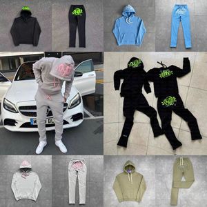 Sudaderas con capucha Syna World para hombre Sudaderas Y2K Ropa de calle para mujer Sudadera con capucha informal Sudaderas con capucha Synaworld Conjunto de dos piezas de gran tamaño Sudadera Chándal Syna World Track Suit hw