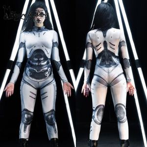 Sweats à capuche pour hommes Sweatshirts You're My Secret Halloween Cosplay Costumes pour femmes Body Robot Punk Skeleton Punk Steampunk Slim Combinaison Catsuit 230901