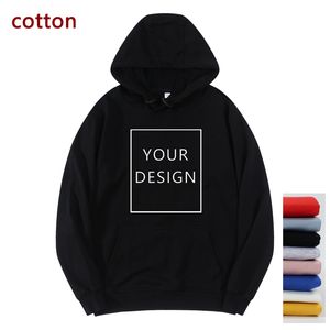 Sweats à capuche pour hommes Sweat-shirts Votre propre conception en coton Sweats à capuche pour hommes Image de marque DIY Sweat à capuche pour hommes personnalisé Sweat-shirt pour femmes unisexe hommes femmes vêtements 230720