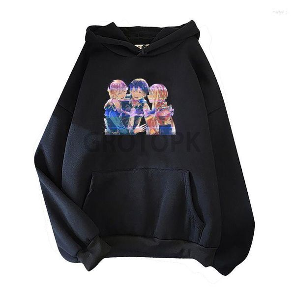 Sweats à capuche pour hommes Sword Art Online Sweatshirts esthétiques Streetwear Anime All-match Pull Polaire à manches longues Haut chaud