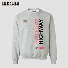 TARCHIA 2023 Herfst Bovenkleding Grafische Sportwear Snelweg Trui Oversized Mannen Lange Mouw Anime Sweatshirts