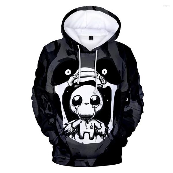 Sweats à capuche pour hommes The Binding Of Isaac Impression 3D Mode Automne Winer Costume Sportswear À Capuche Jeune Hip Hop Punk Femmes / Hommes