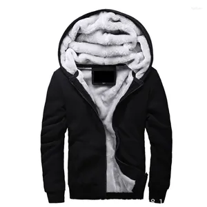 Heren Hoodies Dikker Wol Windjack Heren Warme Winterjassen Sweatshirts Katoen Bomberjack Sportkleding Trainingspakken Voor Mannen 4XL 5XL