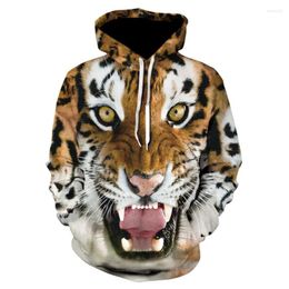 Heren Hoodies Tiger 3D Gedrukte Men Dames Hooded Sweatshirts Kleding 2023 Harajuku pullover jackets merkkwaliteit Offer meter trainingspak