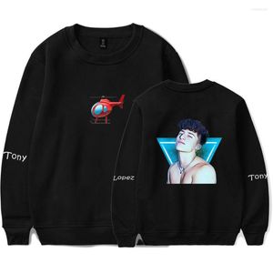 Heren Hoodies Tonylopez Helicopter 2d Unisex High Collar Sweatshirt Fashion Trend Style Polyester Materiaal comfortabele sporten