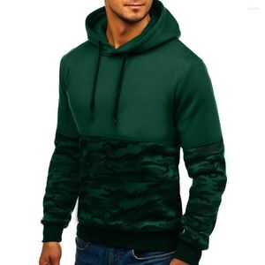 Heren Hoodies Top Cool Boy Mens Fashion Casual Loose Patchwork Slim Fit Warm en ComfortableTrackSuits Hoodie Out -wear Blouse Sweatshirt