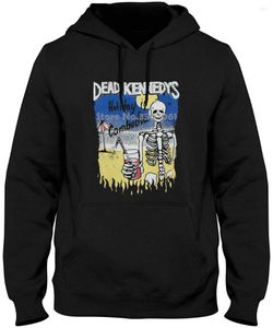 Sweat à capuche pour hommes, haut d'été et d'hiver, mode Dead Kennedys, vacances au cambodge, squelette