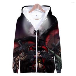 Sweats à capuche pour hommes Unique 'Day Zipper hommes/femmes Cool Hallowmas Sweatshirts enfants dessin animé Hallows'Day hauts à capuche