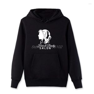 Sweats à capuche pour hommes unisexe salon de coiffure coiffeur printemps automne hommes coton polaire sweat hip hop manteau hauts harajuku streetwear fitness