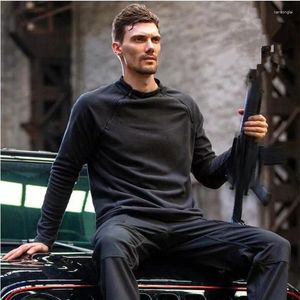 Sweats à capuche pour hommes US SWAT Mens tactique en plein air polaire veste vêtements chaud pull à fermeture éclair hommes coupe-vent manteau thermique randonnée sweat Techwear