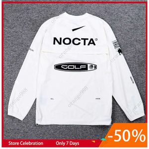 Sudaderas con capucha para hombres Versión de EE. UU. Nocta Golf Co Branded Draw Transpirable Secado rápido Ocio Deportes Camiseta Manga larga Cuello redondo Verano Moda barata