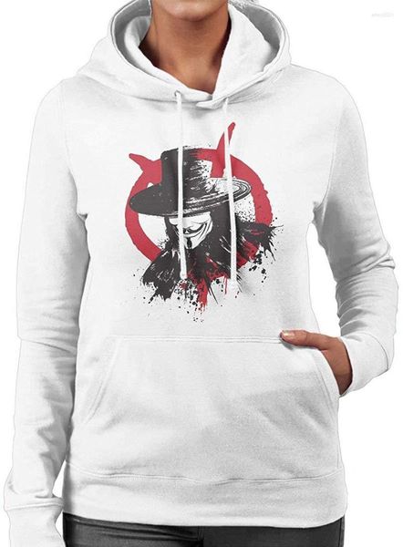 Sweats à capuche pour hommes V For Vendetta Revolution Is Coming Sweat à capuche pour femme Homme Sweat à capuche pour femme