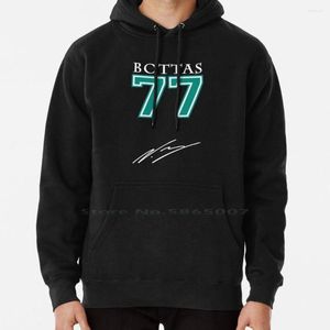 Heren Hoodies Valtteri Bottas Signature-2023 Hoodie Sweater 6xl Cotton World Team Formula Car 2023 F 1 Racing