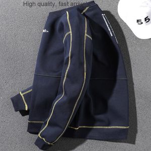 Heren Hoodies Velvet Gevotte knappe verdikte trui winter dikke ronde ronde nek inactieve stijl losse veer ins modemerk Hong Kong