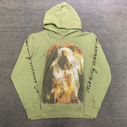 Sweats à capuche pour hommes Vertabrae Pray Sweat à capuche Hommes Femmes Le Saint-Esprit Pulls surdimensionnés Sweatshirts